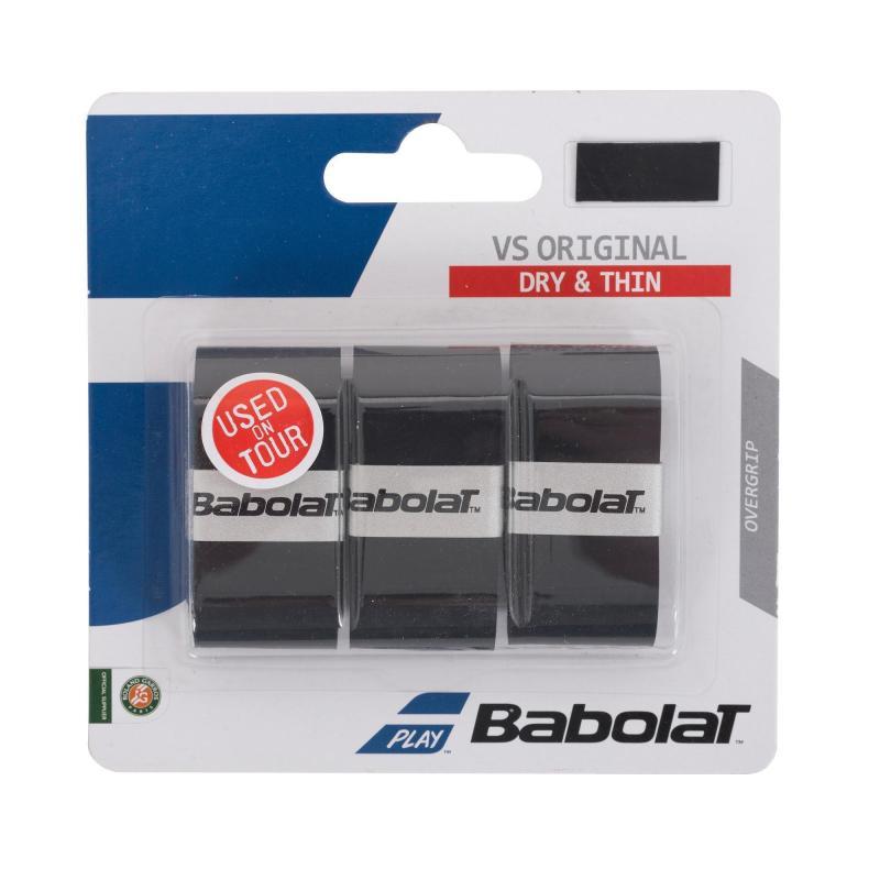 Babolat VS Original FEEL X3 Overgrip Pack of 3 Grips Babolat Black 