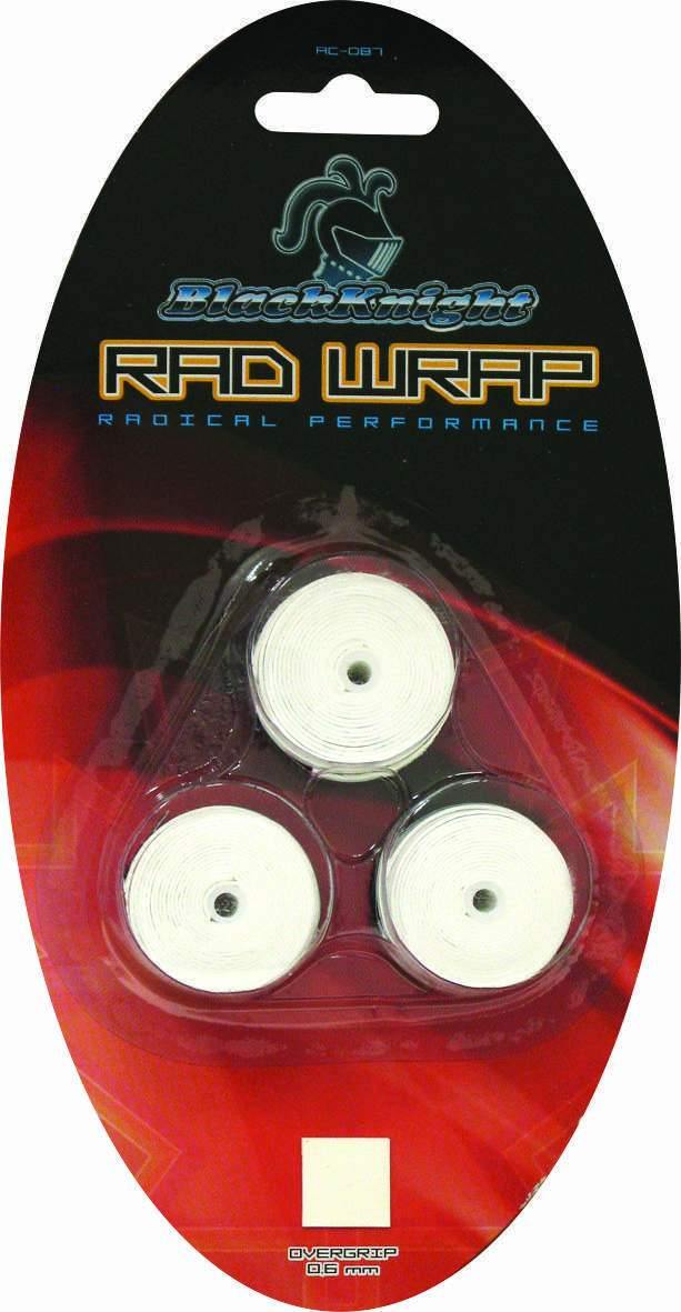 Black Knight (AC087) Rad Wrap Overgrips 3-pack Grips Black knight 