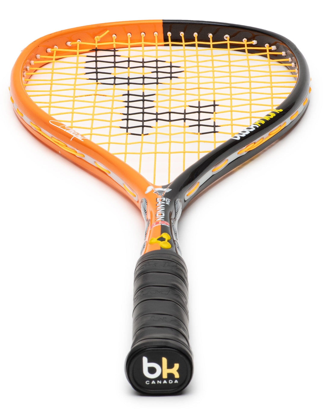 Black Knight Ion Cannon Power Surge (PS) Castagnet Orange/Black Squash Racquet Squash Racquets Black Knight 