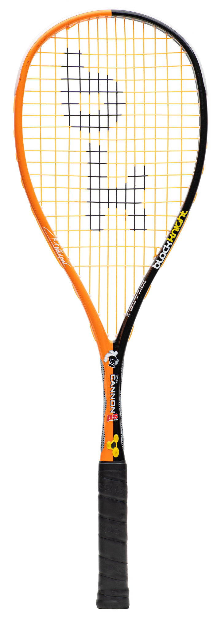Black Knight Ion Cannon Power Surge (PS) Castagnet Orange/Black Squash Racquet Squash Racquets Black Knight 