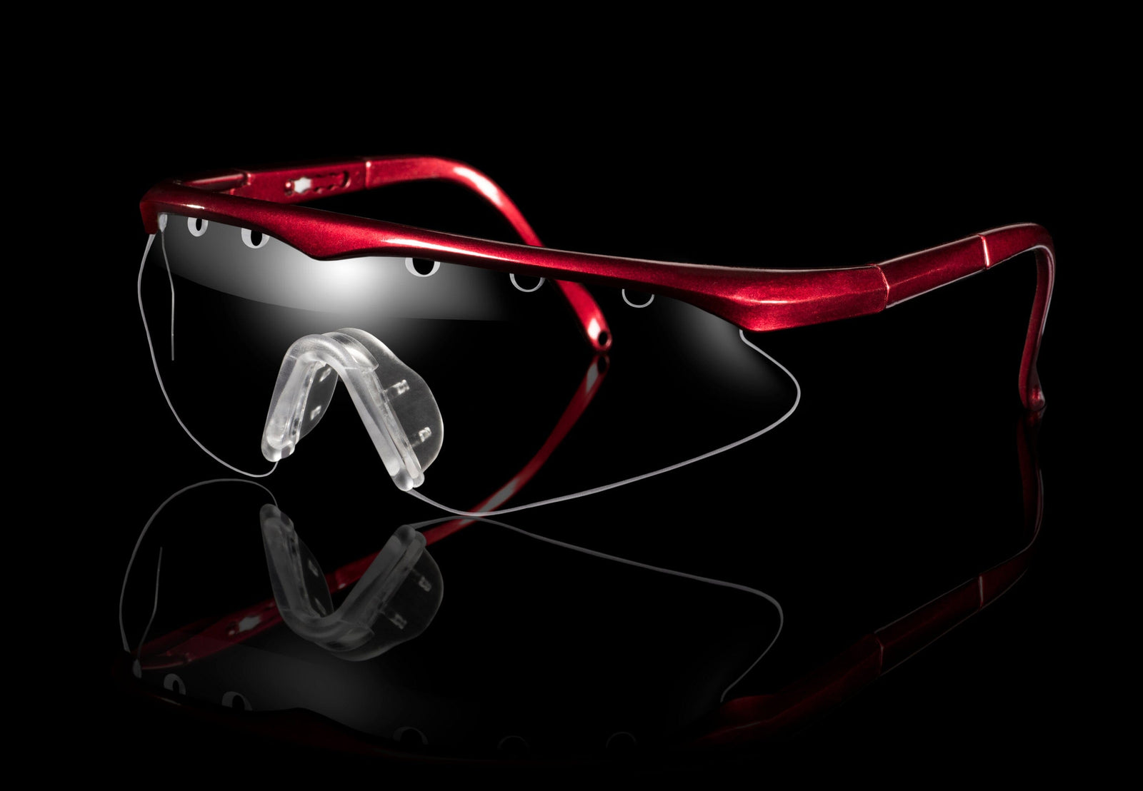Black Knight Turbo Small Size Eyeguards AC-114 Eyeguards Black knight Red 