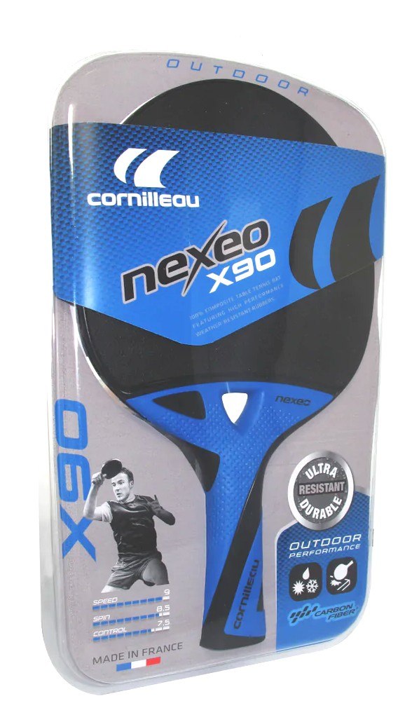 Cornilleau NEXEO X90 CARBON Outdoor Table Tennis Paddle Ping-Pong-Racquets Cornilleau 