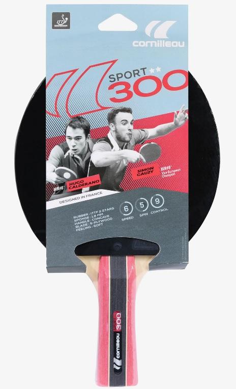 Cornilleau Sport 300 Table Tennis Paddle Ping-Pong-Racquets Cornilleau 