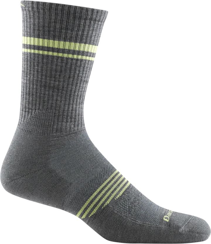 Darn Tough Athletic Crew Lightweight Sock with Cushion 1103 Socks Darn Tough Medium (8-10) Grey 