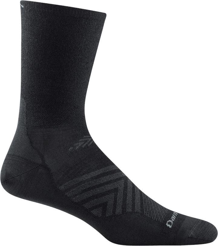 Darn Tough Micro Crew RUN Socks 1035 Socks Darn Tough Medium (9-11) Black 