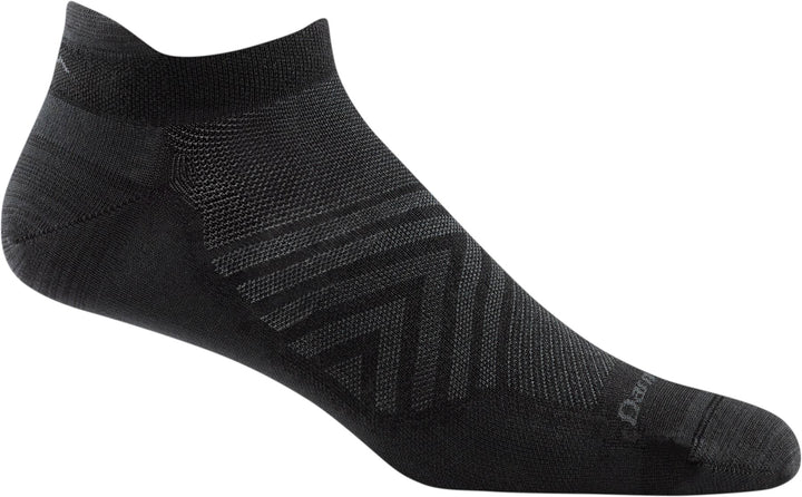 Darn Tough No Show Tab Sock Ultra-Lightweight with Cushion RUN 1039 Socks Darn Tough Medium (men 8-10) Black 