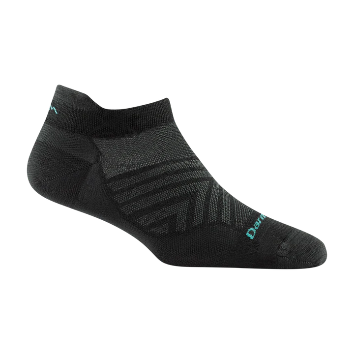 Darn Tough No Show Tab Ultra-Lightweight with Cushion 1047 Socks Darn Tough Medium (7-10 women) Black 