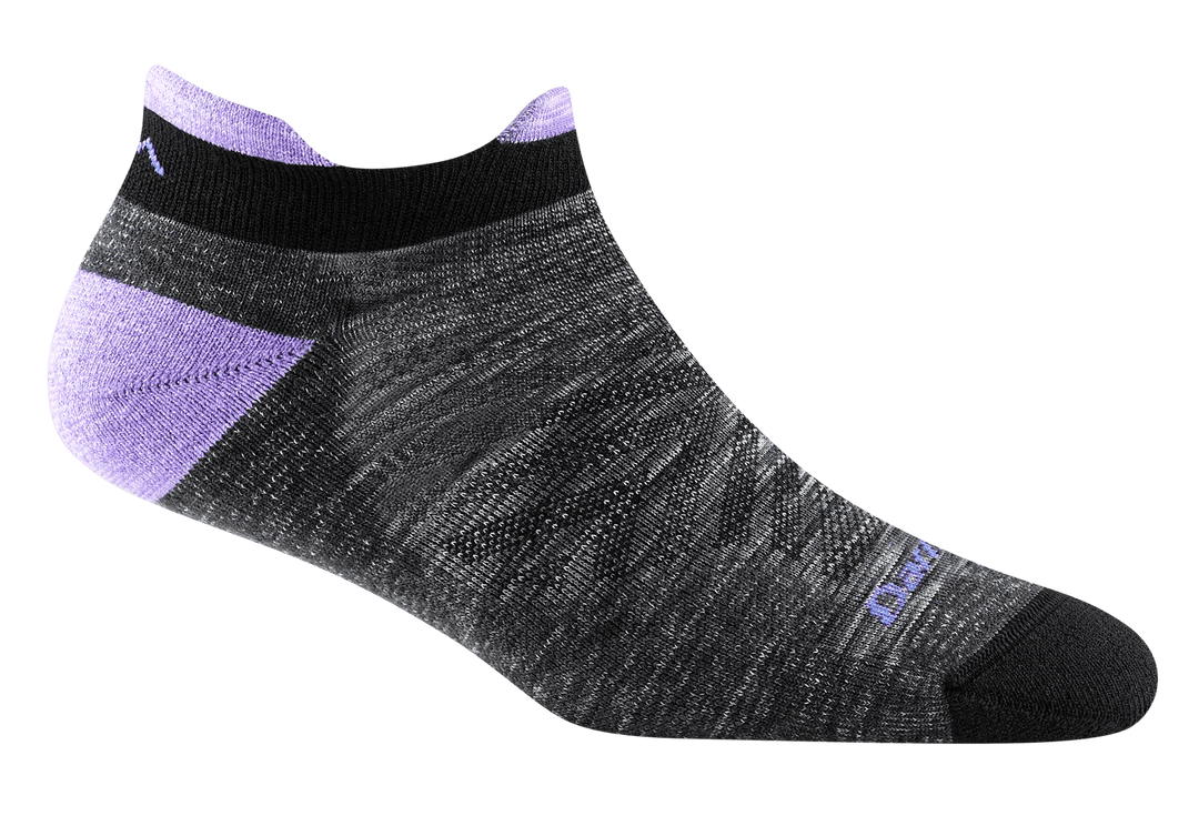 Darn Tough No Show Tab Ultra-Lightweight with Cushion 1047 Socks Darn Tough Medium (7-10 women) Space Grey 