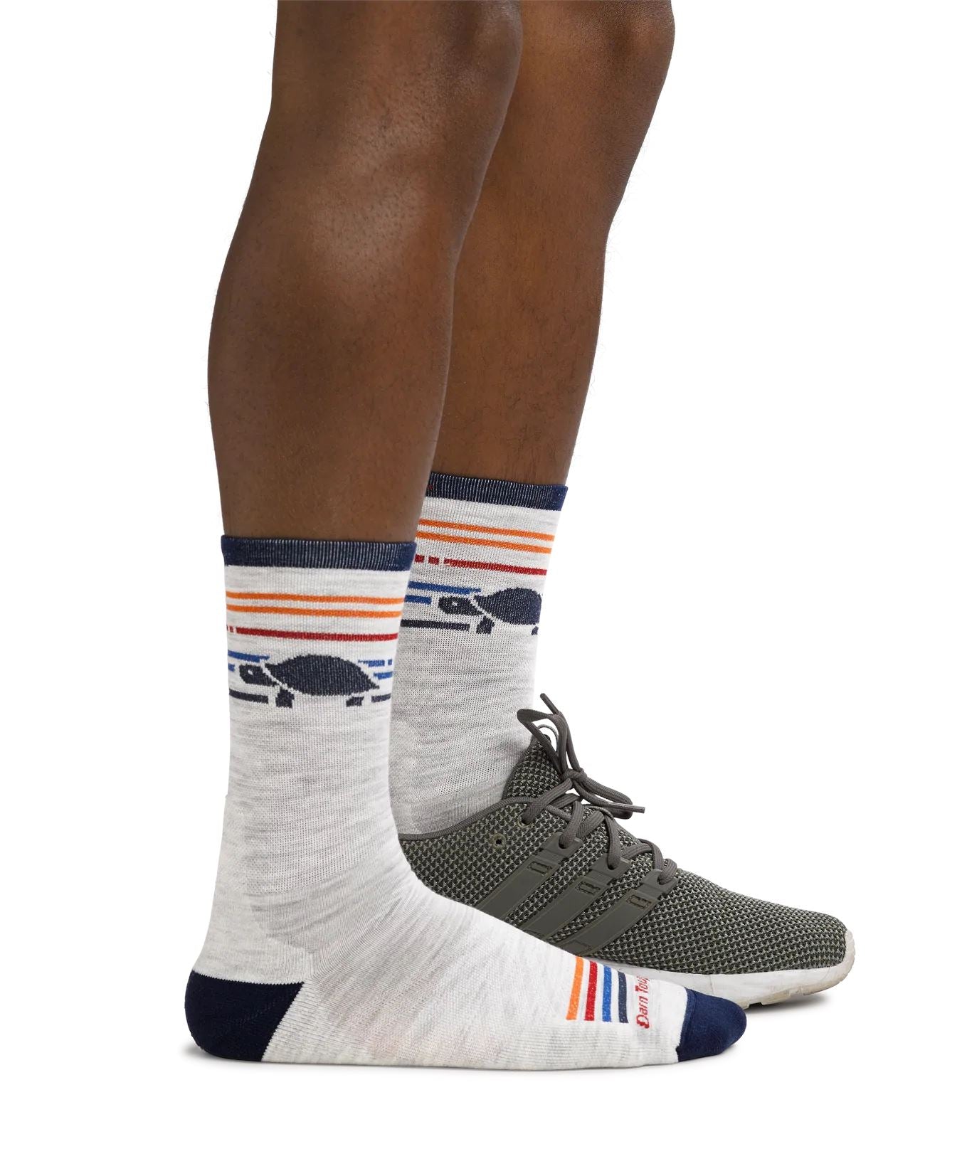 Darn Tough Pacer Micro Crew Sock Ultra-Lightweight with cushion Men's Socks 1041 Socks Darn Tough 