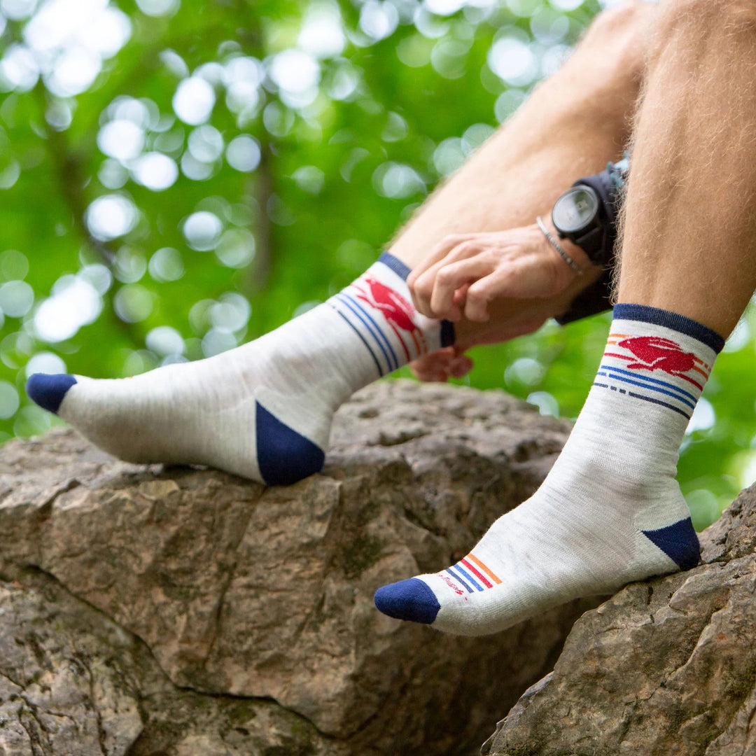 Darn Tough Pacer Micro Crew Sock Ultra-Lightweight with cushion Men's Socks 1041 Socks Darn Tough 