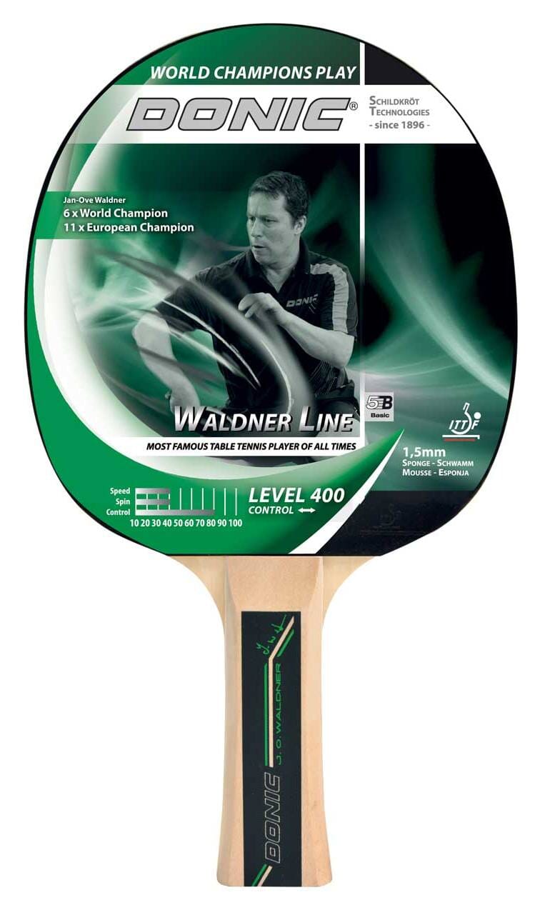 Donic Waldner 400 Table Tennis Paddle 2 Player Set Ping-Pong-Racquets Donic 