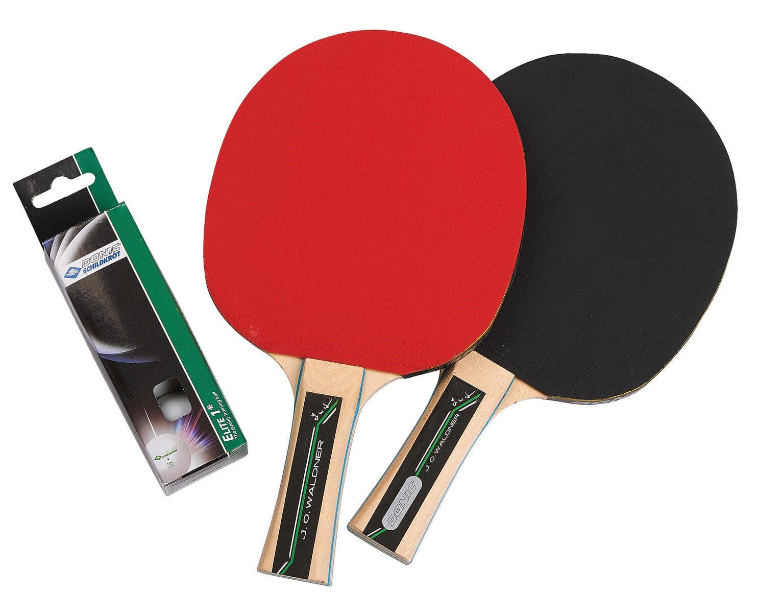 Donic Waldner 400 Table Tennis Paddle 2 Player Set Ping-Pong-Racquets Donic 