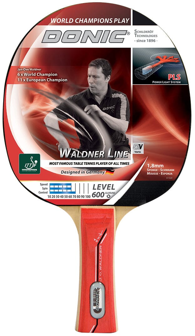 Donic Waldner 600 Table Tennis Paddle Ping-Pong-Racquets Donic 