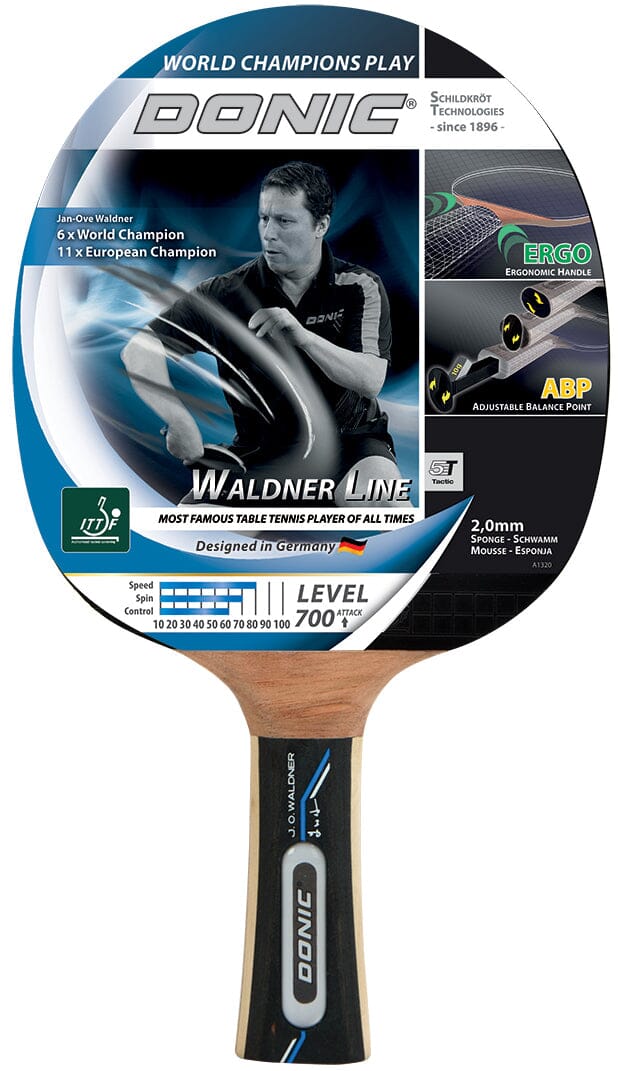 Donic Waldner 700 Table Tennis Paddle Ping-Pong-Racquets Donic 