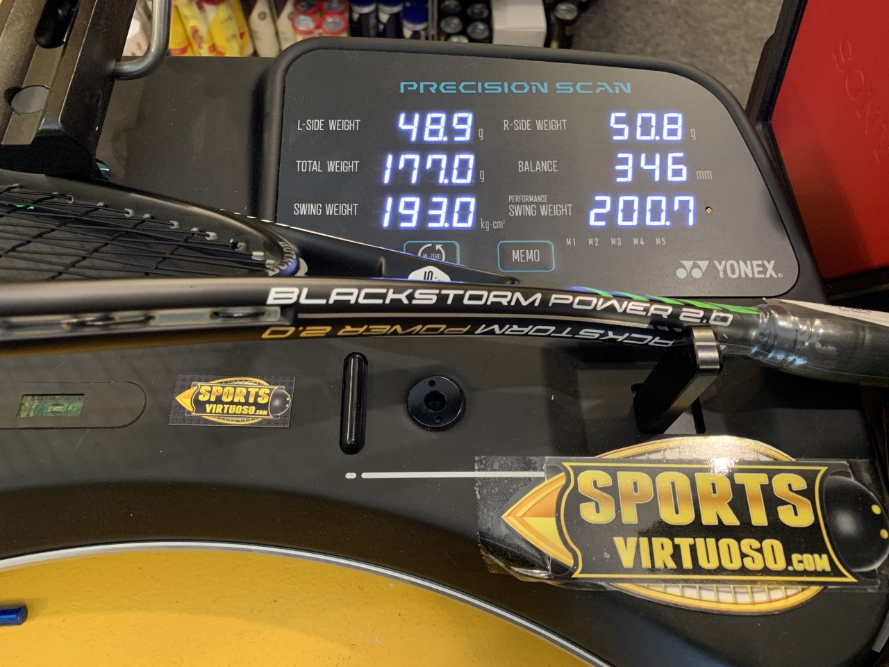 Dunlop BlackStorm Power 2.0 HL Squash Racquet Squash Racquets Dunlop 