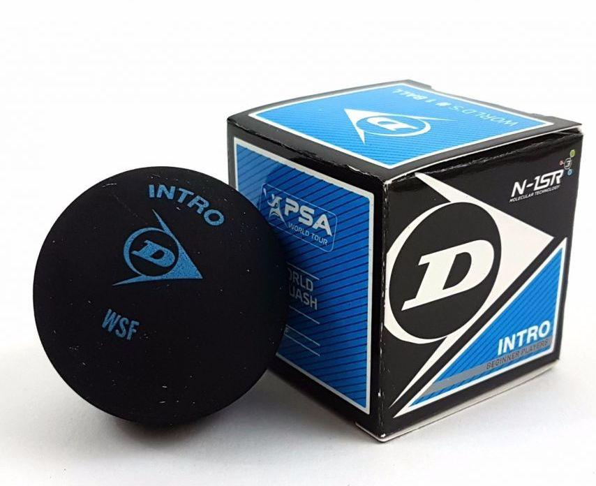 Dunlop Intro Blue Dot Squash Ball Squash Balls Dunlop 