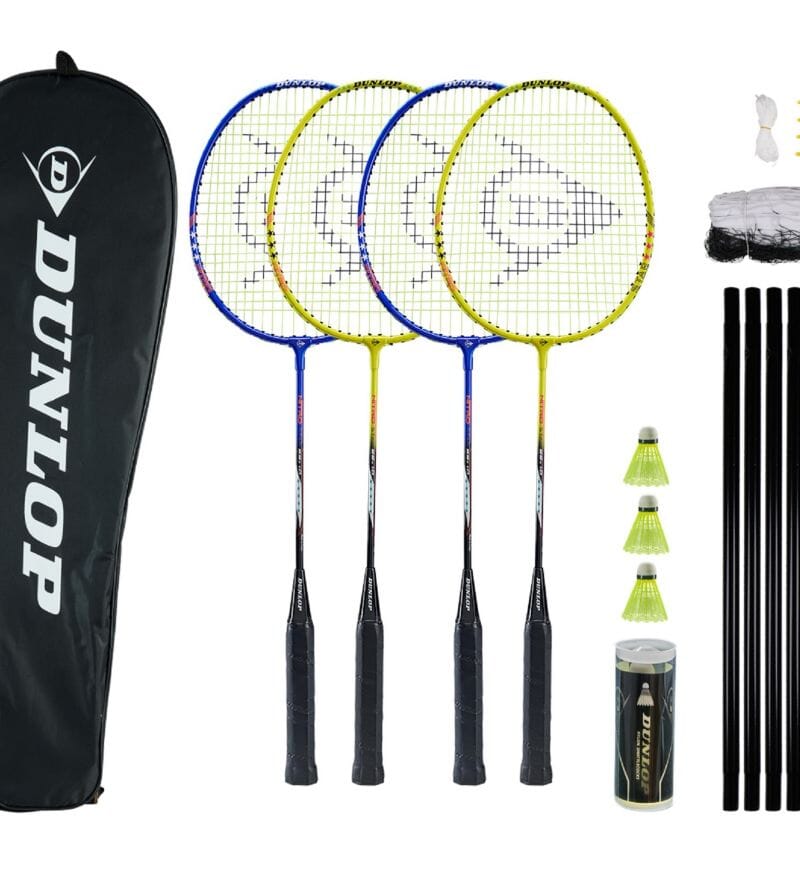 Dunlop Nitro Star SSx 1.0 Badminton Racquet Set Badminton Racquets Dunlop 