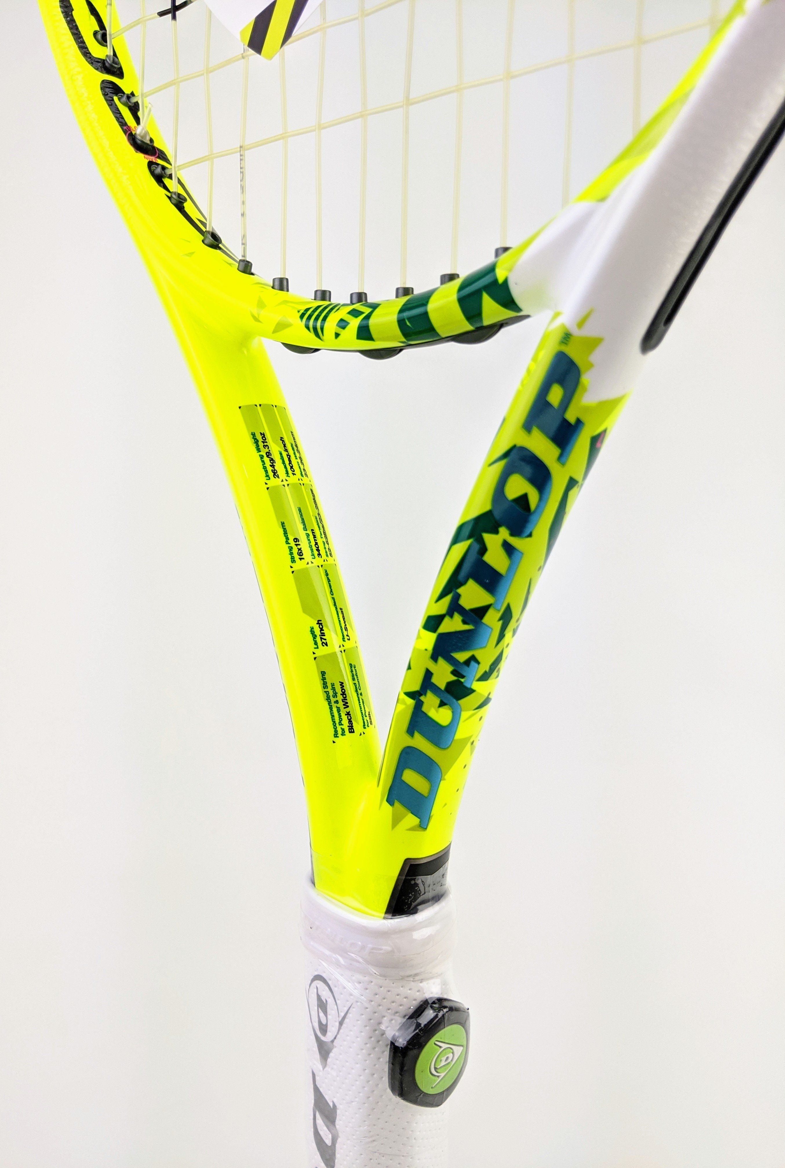 Dunlop TF Force 100 Lite Tennis Racquet Yellow/White – Sports Virtuoso