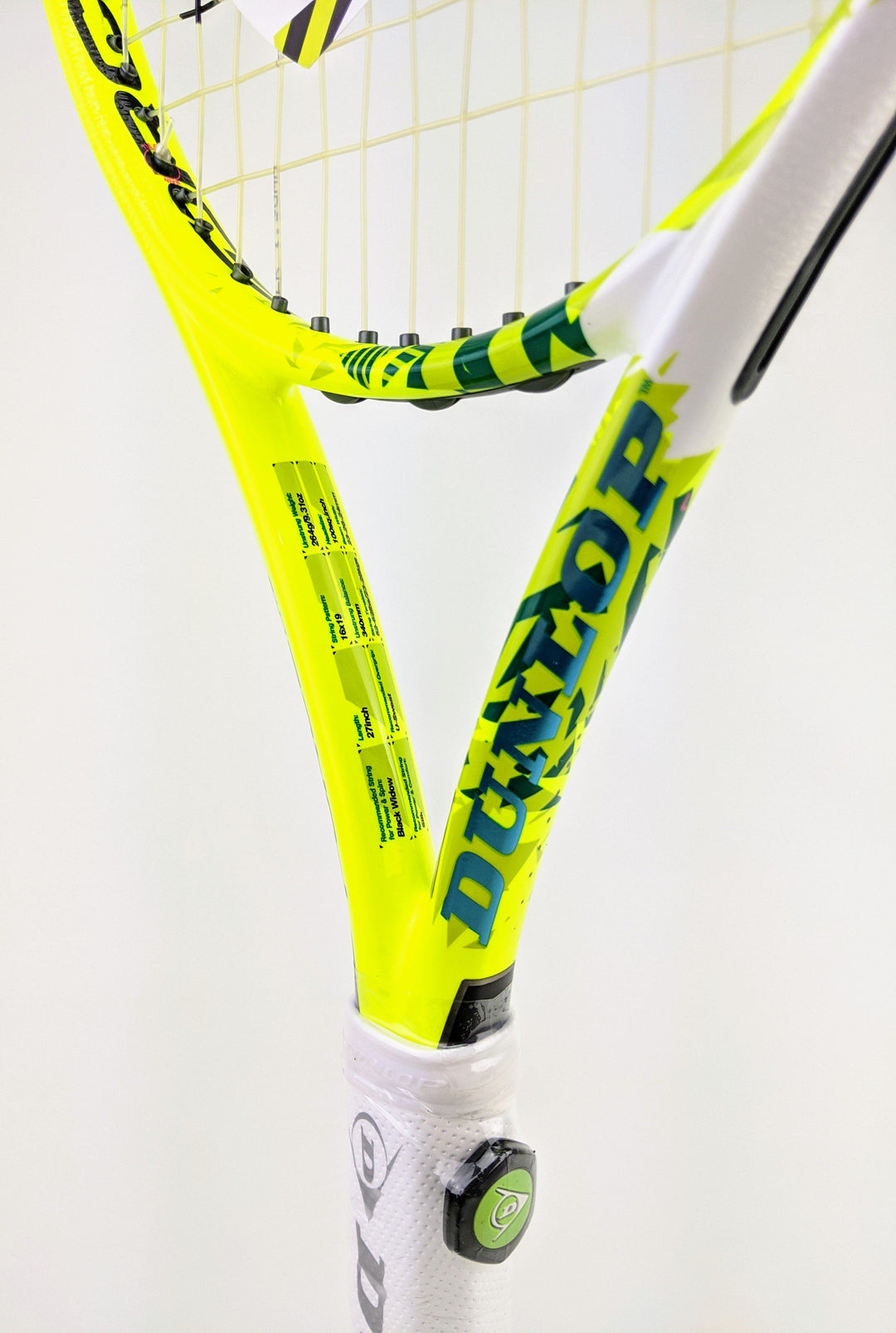 Dunlop TF Force 100 Lite Tennis Racquet Yellow/White Tennis racquets Dunlop 