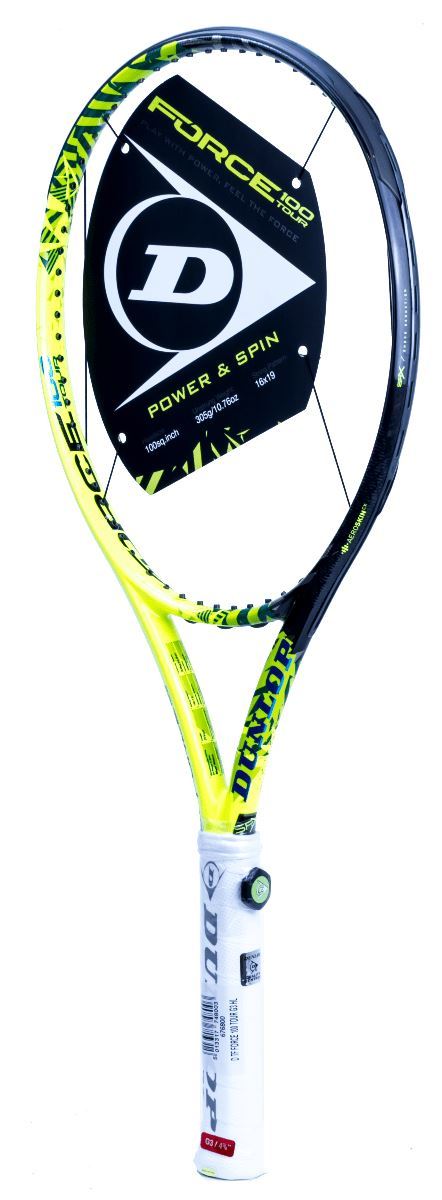 Dunlop TF Force 100 Tour Tennis Racquet Yellow/Black Tennis racquets Dunlop 