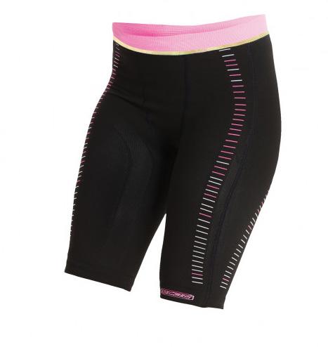 EC3D Compression Shorts BC 304C Black/Pink Compression clothing Ec3d 