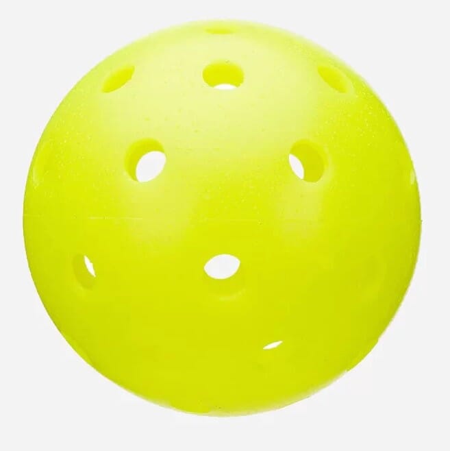 Franklin X-40 Pickleball Outdoor Ball - Optic Yellow - one ball Pickleball Balls Franklin 