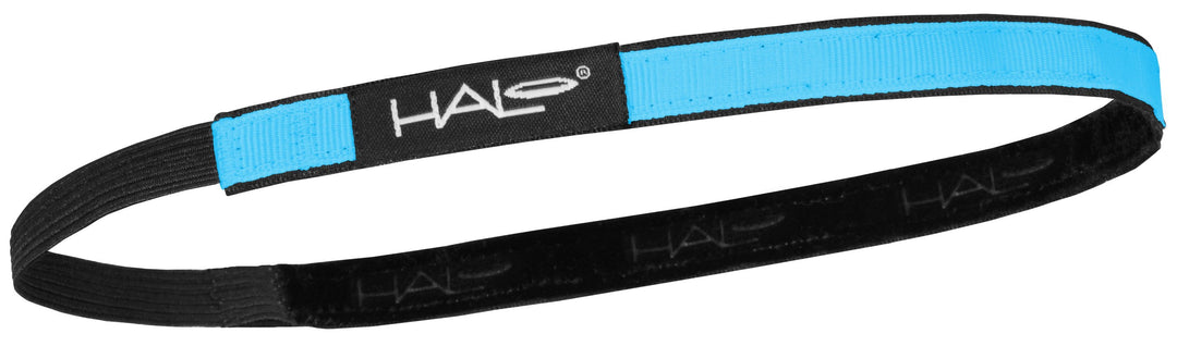 Halo Hairband 1/2" Wide Band Wristbands, Headbands Halo Blue 
