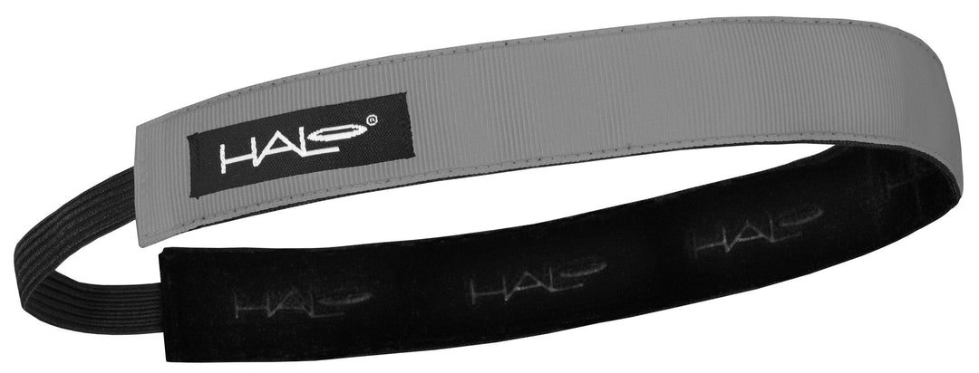 Halo HeadBand Hairband 1" Wide Band Wristbands, Headbands Halo Grey 