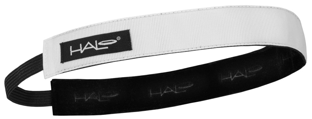 Halo HeadBand Hairband 1" Wide Band Wristbands, Headbands Halo White 