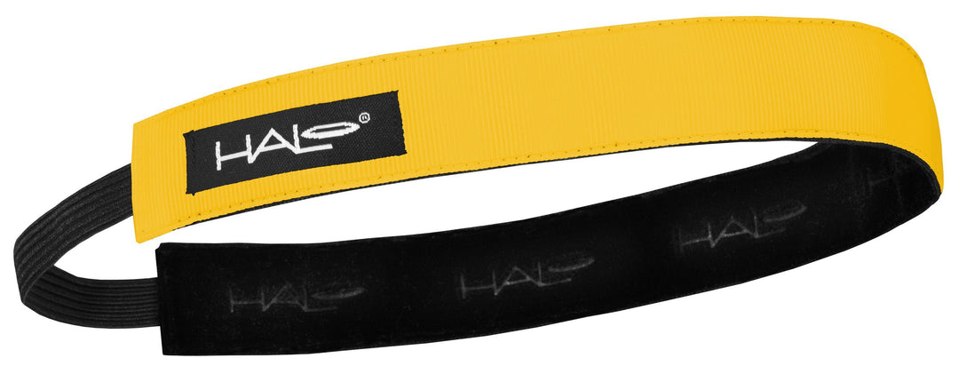 Halo HeadBand Hairband 1" Wide Band Wristbands, Headbands Halo Yellow 