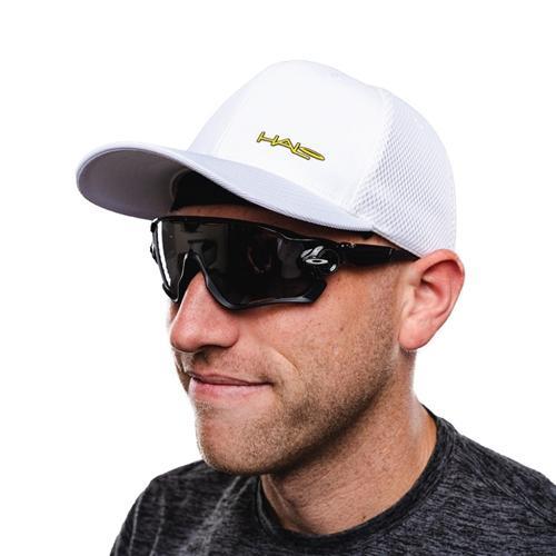 Halo Hinge Original Flexfit Hat Caps and Hats Halo White L/XL 