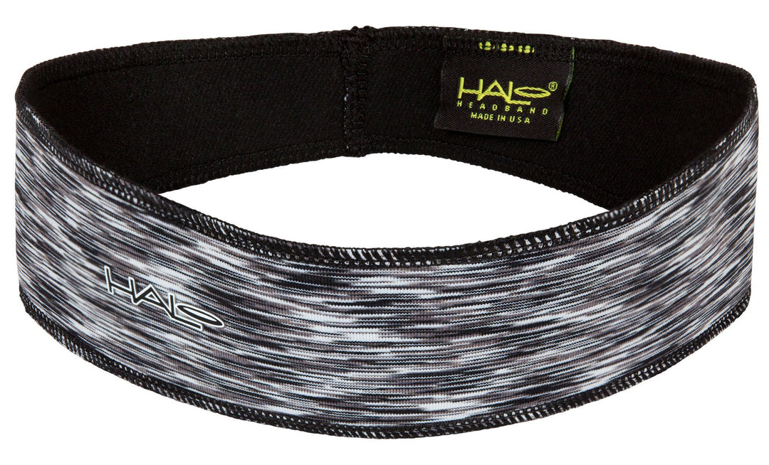 Halo II - pullover headband Wristbands, Headbands Halo Nightlight (black/white/grey stripe) 