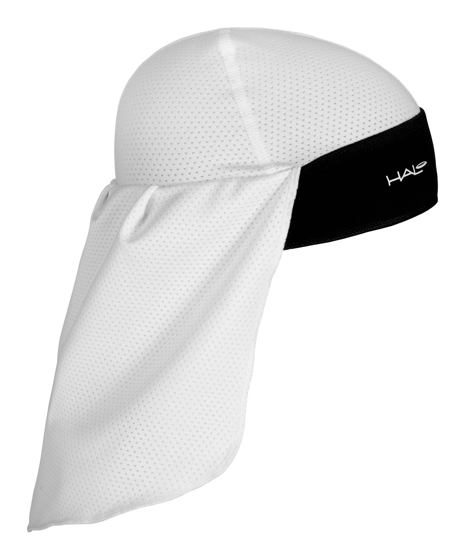 Halo Solar Skull Cap & Tail White/Black