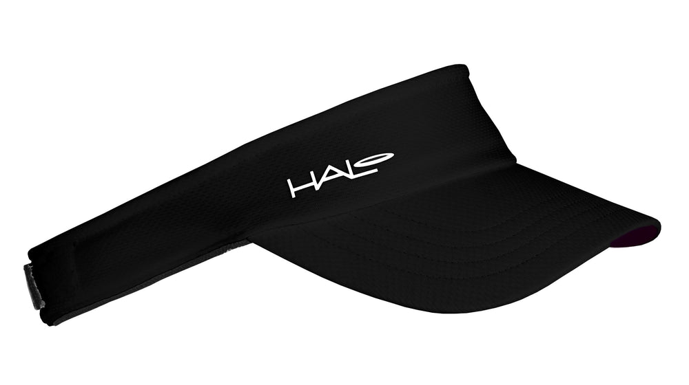 Halo Sport Visor Wristbands, Headbands Halo Black 