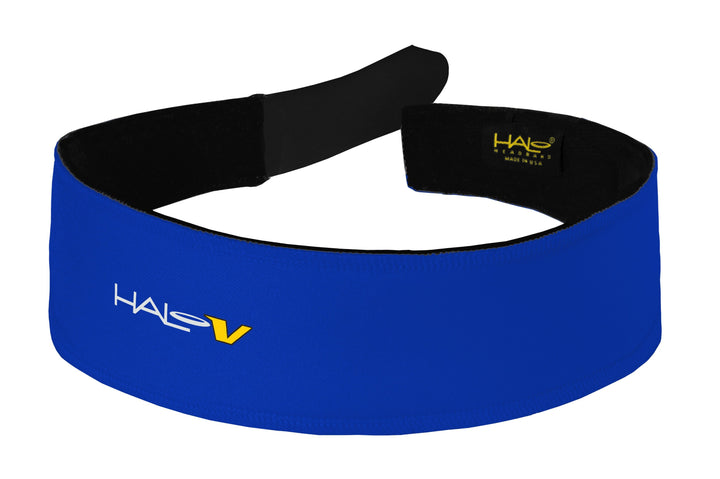 Halo V with Velcro®Sweatband HeadBands Halo Royal Blue 