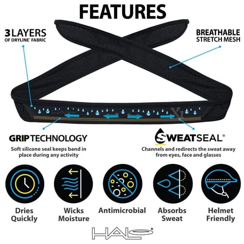 Halo X1 Tie Headband HeadBands Halo 