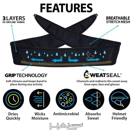 Halo X2 Tie Headband HeadBands Halo 