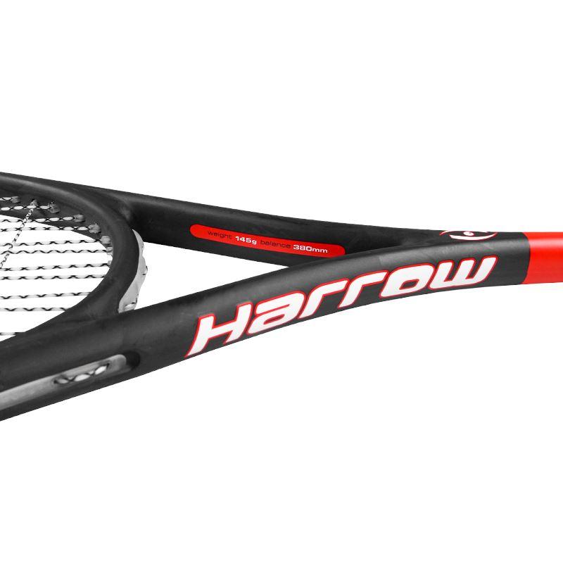 Harrow New M-140 Black/Red Squash Racquet Squash Racquets Harrow 