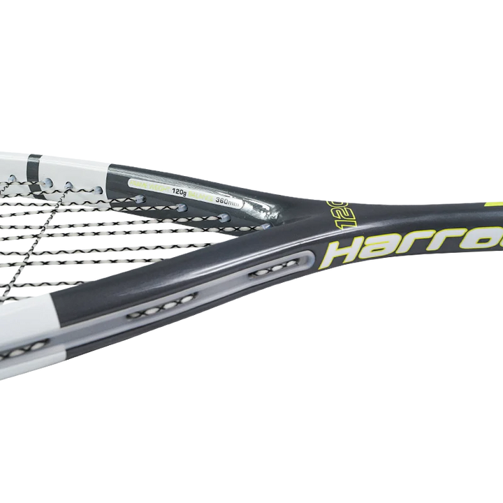 Harrow Response Squash Racquet 120 Grey/Yellow Squash Racquets Harrow 