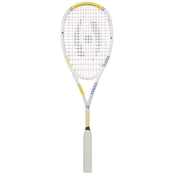 Harrow Vapor Squash Racquet White/Yellow/Blue Squash Racquets Harrow 