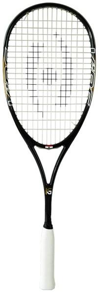 Harrow Vibe Squash Racquet Karim Abdel Gawad Custom- BLACK/VEGAS GOLD Squash Racquets Harrow 