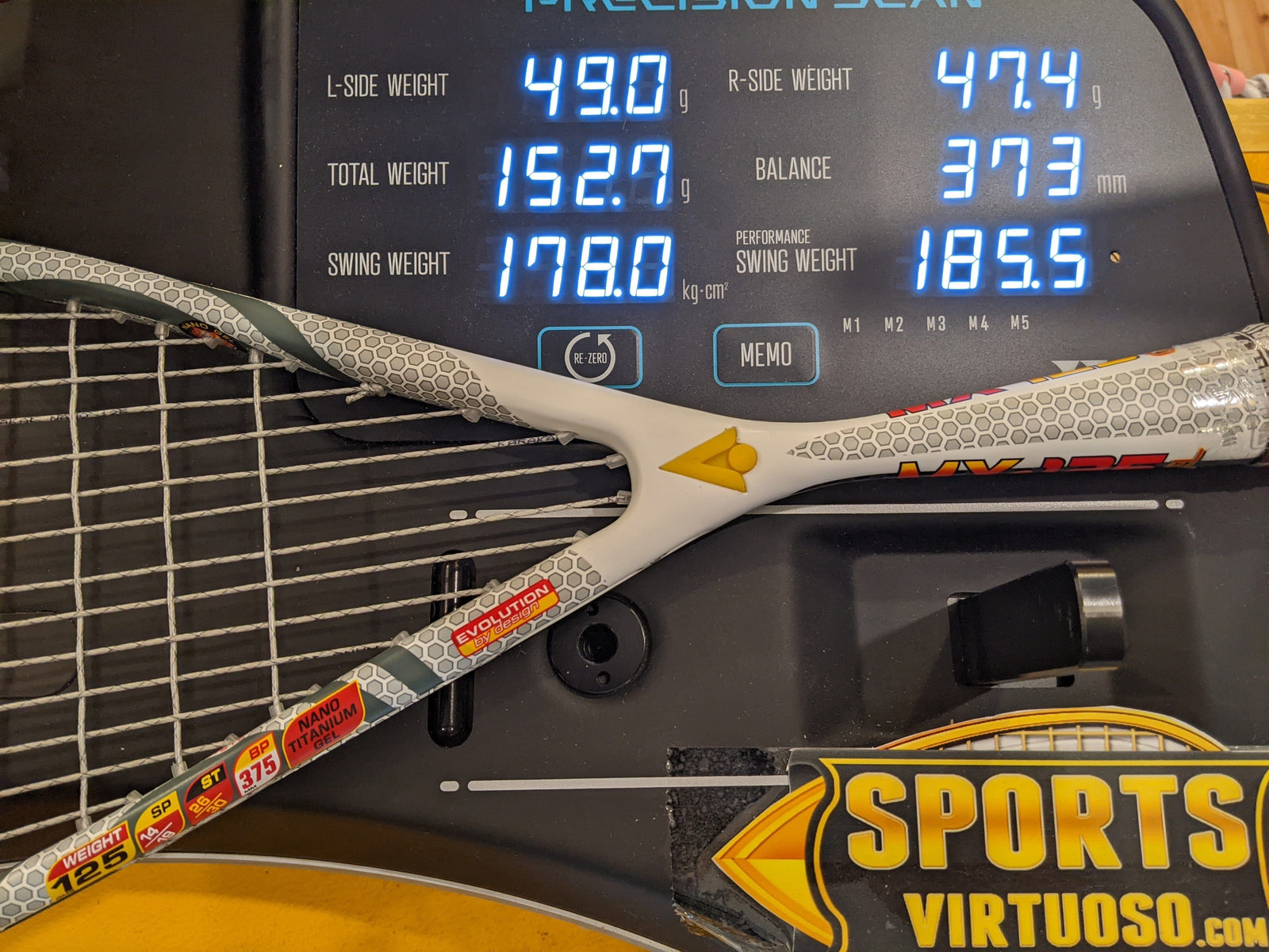 Karakal MX 125 Gel Squash Racquet Squash Racquets Karakal 