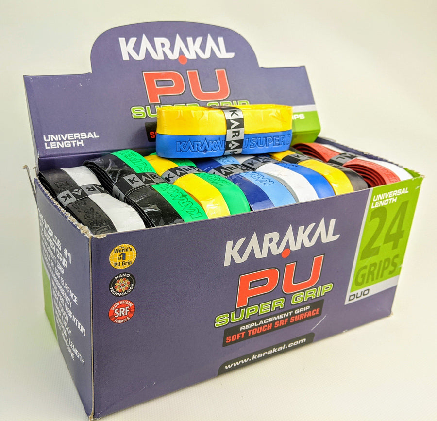 Karakal PU Duo Super Replacement Grip - Box of 24 Grips Karakal 