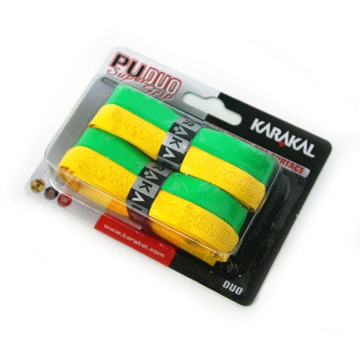 Karakal PU DUO Super Replacement Grip Twin Pack Grips Karakal 
