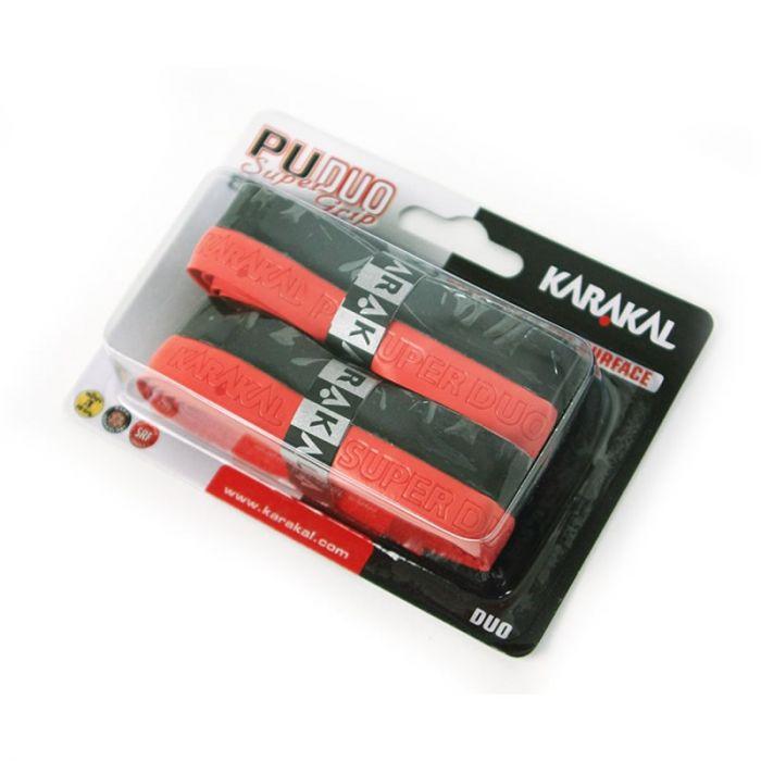 Karakal PU DUO Super Replacement Grip Twin Pack Grips Karakal 