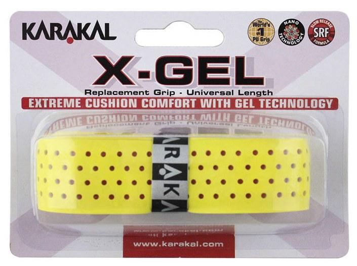 Karakal X-GEL replacement grip Grips Karakal Yellow 