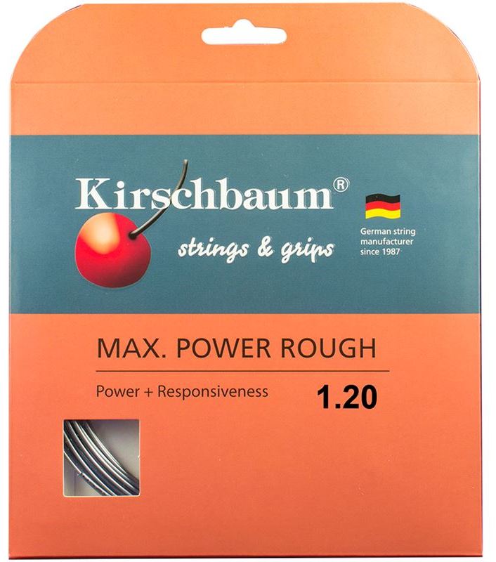 Kirschbaum Max Power Rough 120 18g Tennis 12M String Set Tennis Strings Kirschbaum 