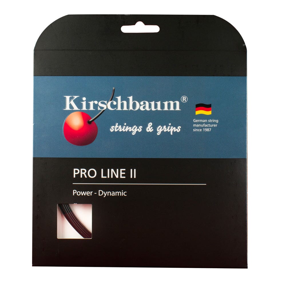 Kirschbaum Pro Line II 120 18g Tennis 12M String Set Tennis Strings Kirschbaum 