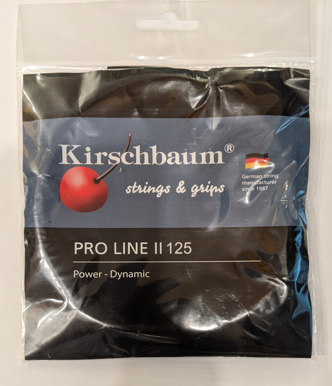 Kirschbaum Pro Line II 125 16g Tennis 12M String Set Tennis Strings Kirschbaum 
