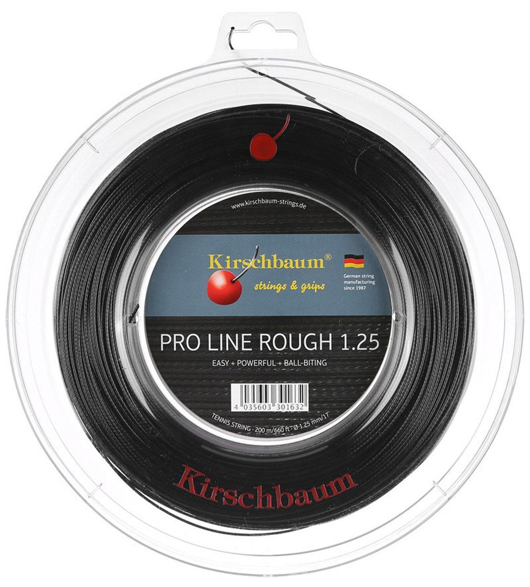 Kirschbaum Pro Line Rough 125 17g Tennis 200M String Reel